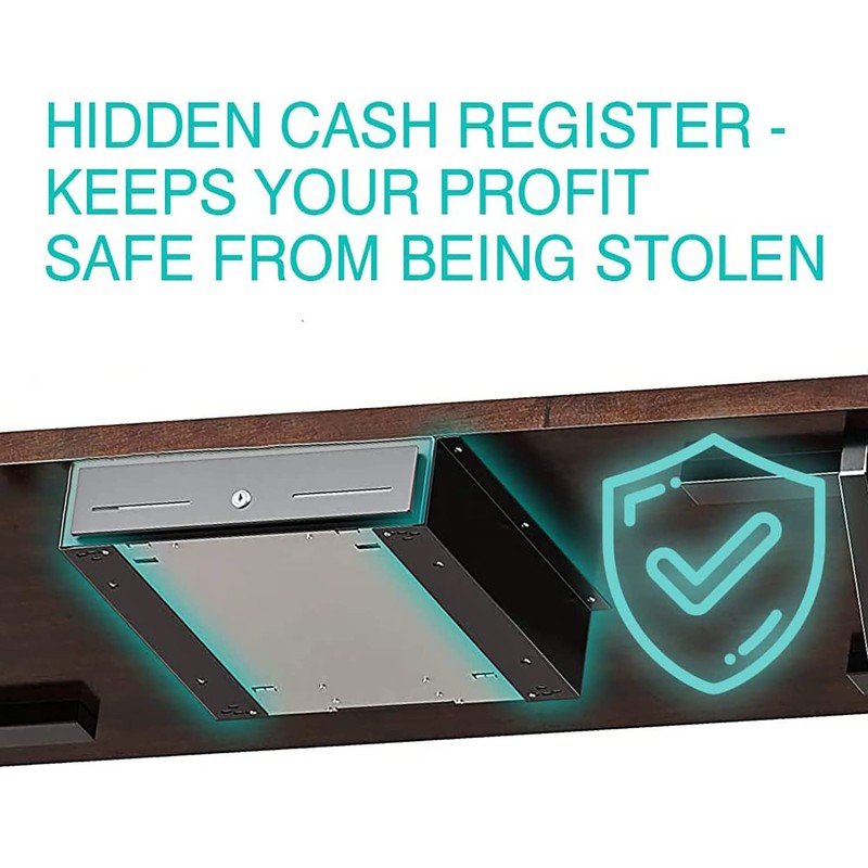 TidyFriend Cash Drawer Under Counter Mounting Brackets - Heavy Duty