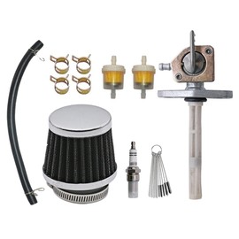 CRF50F XR50R Carburetor Fit for Honda CRF50F 2004 2005 XR50R 2000 2001 2002 2003 Carb 16100-GEL-702 with Air Filter & Fuel Valve Petcock