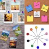 600Pieces Pins for Pinboard,Drawing Push Pins Map Pins Colourful Push