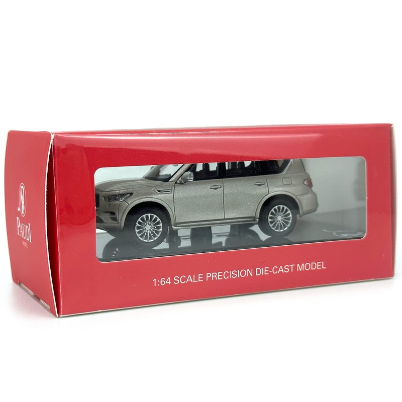 Paudi Model 1/64 Infiniti 2020 QX80 Collection Complete Gold Minicar