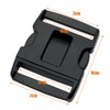 ROCOTACTICAL 2.25" Tri-Release Buckle Set, Plastic Duty Belt Buckle, Replacement
