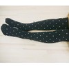 Filloie 88-185-150-005 Filloie Pin Dot Tights with Grosgrain Ribbon Baby
