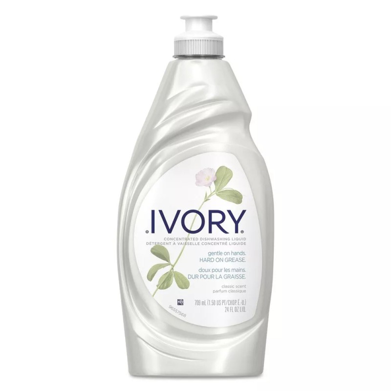 Ivory 25574 24 oz. Bottle Dish Detergent - Classic Scent