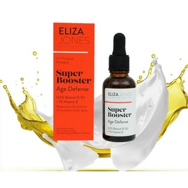 Eliza Jones Laboratories Face Serum, Neck Serum (Super Booster Retinol and Vitamin E, 30 mililiter)