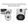 Waterfall Universal Faucet Extender Copper and ABS Anti Splashing Bathroom