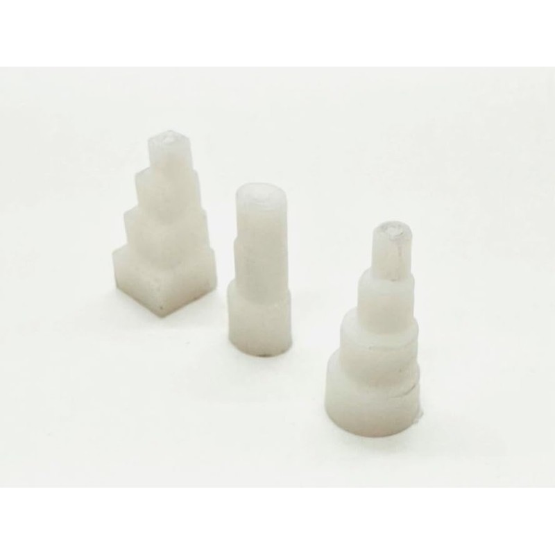 Wire Wrapping Pliers with Interchangeable Nylon Jaws, Round Square Oval