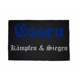 U24 Brillenputztuch Essen Kämpfen & Siegen Glasreinigungstuch Microfasertuch
