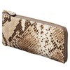 [VOICE] Align Align Italian Atema Cowhide Leather Women's Long Wallet,