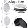 Cheese Grater with Container,Coarse and Fine 2 Size Lid,Stainless Steel