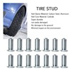 100pcs Car Tire Studs Anti Skid Tire Spikes Strong for