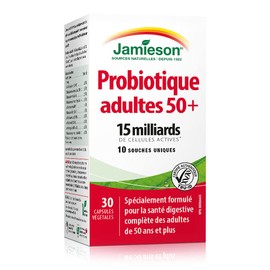 Jamieson Adult 50+ Probiotic Complex, 15 Billion, 30 vegi caps