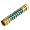 ANCLLO Garden Hose Coiled Spring Protector Solid Brass Connector Garden