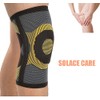Solace Care Knee Elastic Compression Sleeve Support Brace with Stays