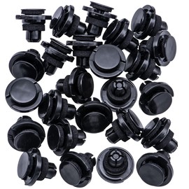 Rexka 25pcs Rocker Moulding Push-Type Retainer with Sealer for Subaru 90914-0055 Tribeca, Forrester, Impreza, Legacy & Outback 2006 -