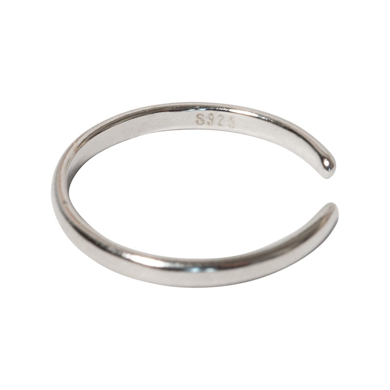 Toe Ring 925 Sterling Solid Silver Adjustable Mixed Design Open