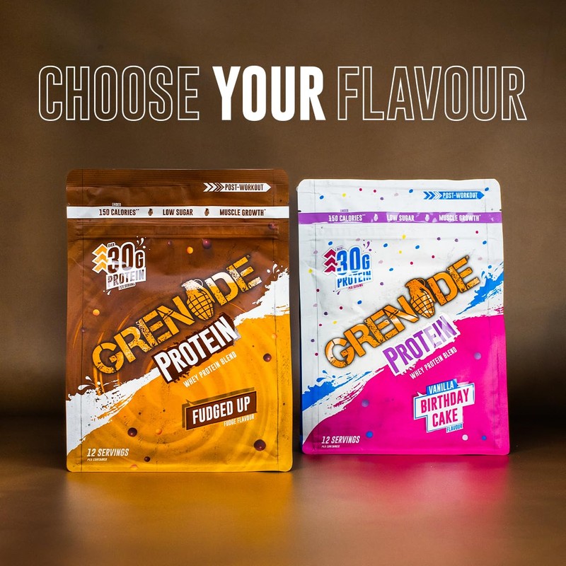 Grenade Protein Powder, Whey Protein Blend with 30g Protein per