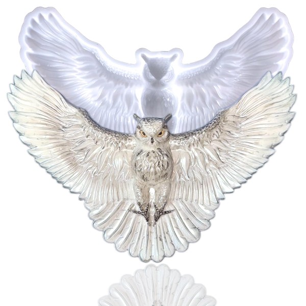 Megeladoty Eagle & Owl Resin Molds - Animal Silicone Molds