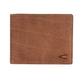 camel active Bags Salo Men's Wallet RFID Landscape Format Leather, Cognac, wallet landscape format