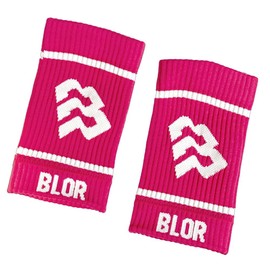 Blor Pro Manschetten aus strapazierfähigem Stoff, hohe Saugfähigkeit, Einheitsgröße, geeignet für Herren und Damen, waschbar, Unterstützung für Gewichtheben und Crosstraining (Rosa)