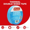 XFasten Thermal Double-Sided Adhesive Tape, 1 Inch x 90 Feet,