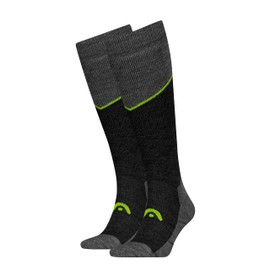 HEAD Unisex Ski Beginner Kneehigh Kneehigh Socks (Pack of 2)