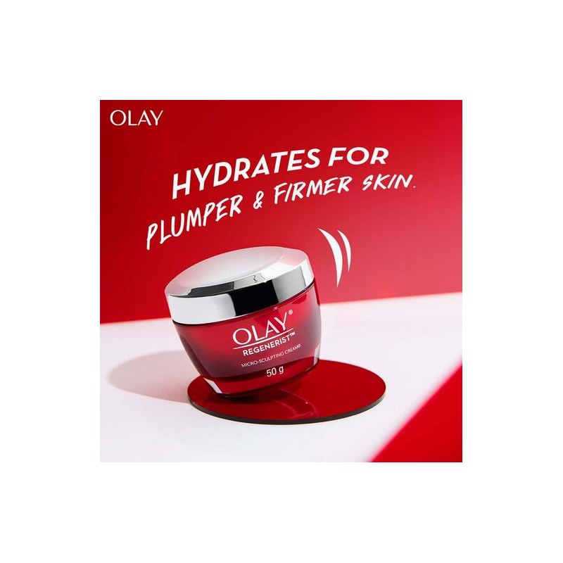 Olay Regenerist Micro-Sculpting Night Face Cream Moisturiser 50g