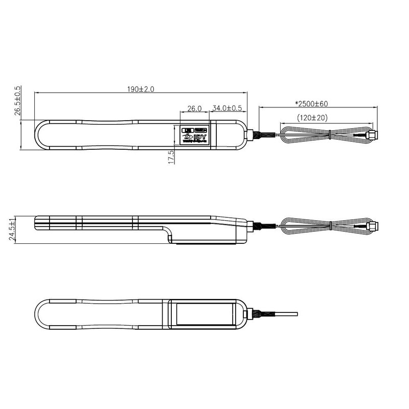 Wideband Waterproof Antenna