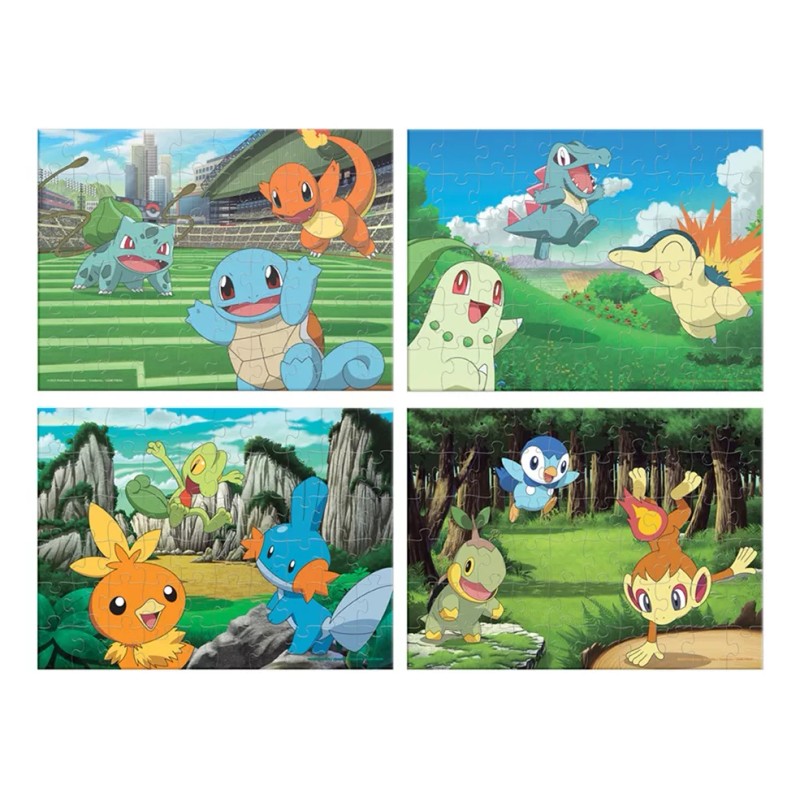 Novelty Rompecabezas 4 En 1 Novelty Pokémon