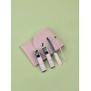 KFMX Kit 4 Piezas Cortauñas Set Manicura Pedicura Acero Inoxidabl