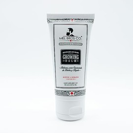 Bálsamo para el crecimiento de barba y bigote MEL BROS CO 2oz - Biotina y queratina