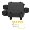 Waterproof Junction Box Outdoor 3 Way Flame Retardant Cable Connector