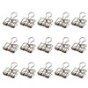 Zoohot 32 mm Silver Drawing Clips – Pack of 15