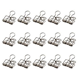 Zoohot 32 mm Silver Drawing Clips – Pack of 15