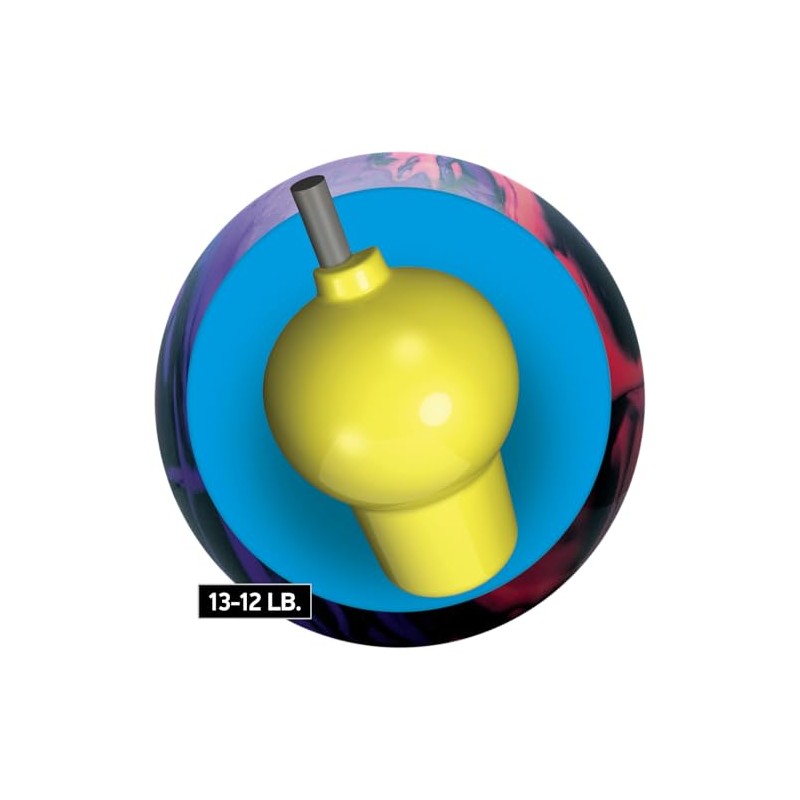 RADICAL No Doubt Solid Bowling Ball (13, Pounds)