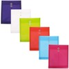 JAM PAPER Plastic Envelopes with Button & String Tie Closure