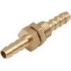 6mm Brass Hose Barb Fitting Connector Coupler for Joiner Air