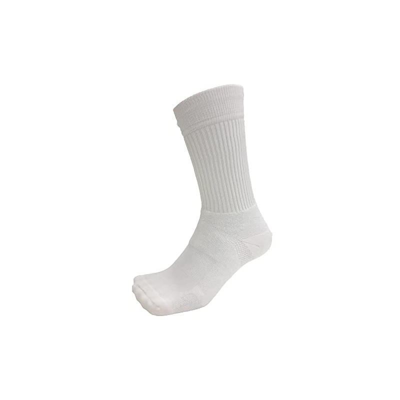 Protect iT Foot Care Socks, Unisex, White (M, 9.1 -