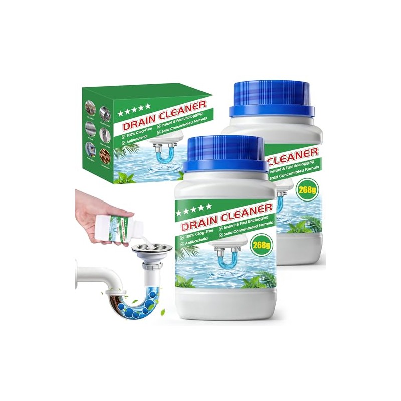 MOSAMNI Fast Acting Drain Clog Remover - 18.9 oz