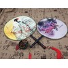 Suoirblss Set of 4 Elegant Vintage Chinese Fan Dancing Fan