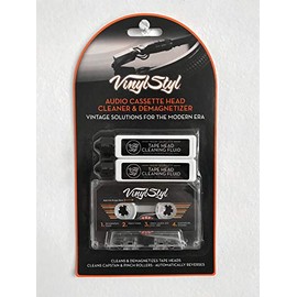 Vinyl Styl Audio Cassette Head Cleaner & Demagnetizer - for Home/Auto/Portable