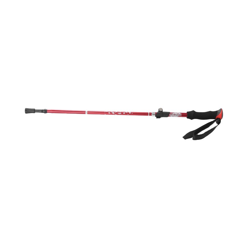 Aluminium Alloy Trekking Poles 5 Sections Collapsible Hiking Walking Climbing
