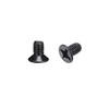 sourcing map M3 x 5mm Phillips Screw Fastener Black for