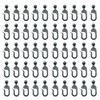 Pro Bamboo Kitchen 50PCS Plastic Hooks 1.5x0.8 inch Gazebo Curtain