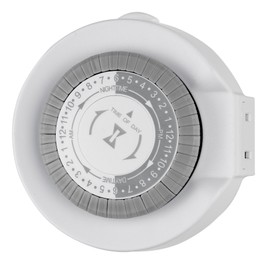 Intermatic TN300CL 10 Amp Indoor Mechanical Timer, White