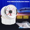 MAIMEIMI 52mm Digital Fuel Level Gauge 0-90ohms for Car Truck
