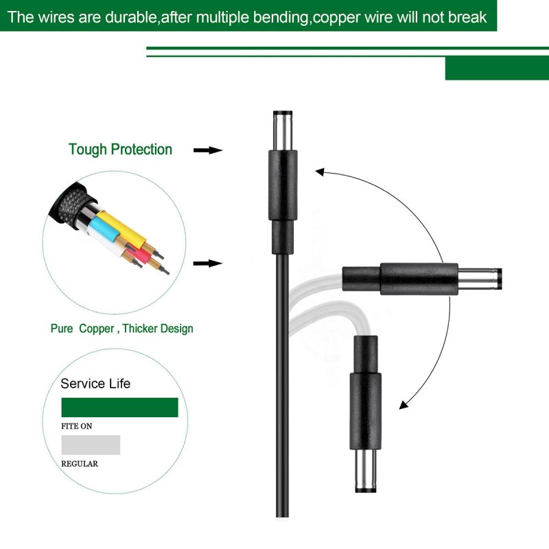 Fite ON WALL Charger AC Adapter for Generac XT8000E backup