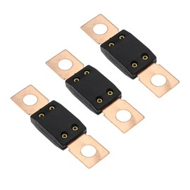 CGEAMDY Pack of 3 Screw Fuse High Current Fuse, Screw Fuse Car Strip Fuse, High Current Fuse Bolt-On Fuse for Car, Car, Truck (80A)