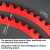 JCFANTS 78inch Profiling Strip Flexible Curve Template, Router Template Woodworking,