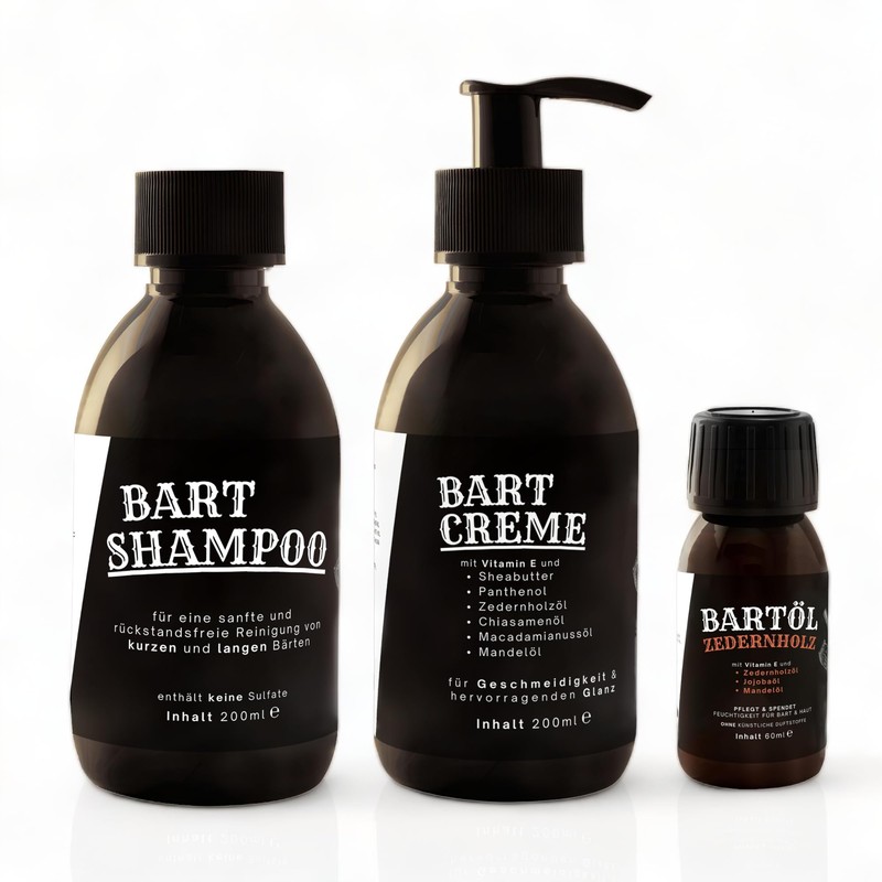Beard Care Gift Box Beard Care with Beard Shampoo 200