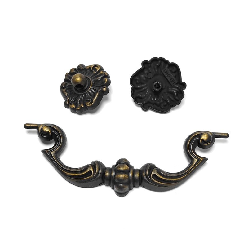 MuDuJia 10-Pack 4.5" C-C Bail Drawer Pull Drop Dresser Pull